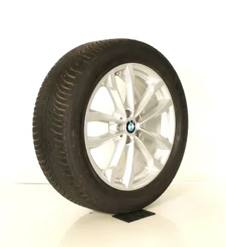 Original BMW X3 G01 X4 G02 691 6877325 19 Zoll V Speiche Winterräder + RDKS 6877325 Silber //6,5mm - Bild 4