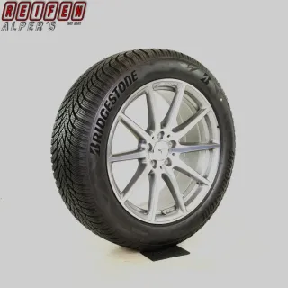 Original Mercedes GLC 63 AMG Winterräder 19zoll C253 X253 A2534013400 TOP 10-Speichen-Design  + RDKS  Himalayagrey//Hochglanzpoliert 7,3mm - Bild 1