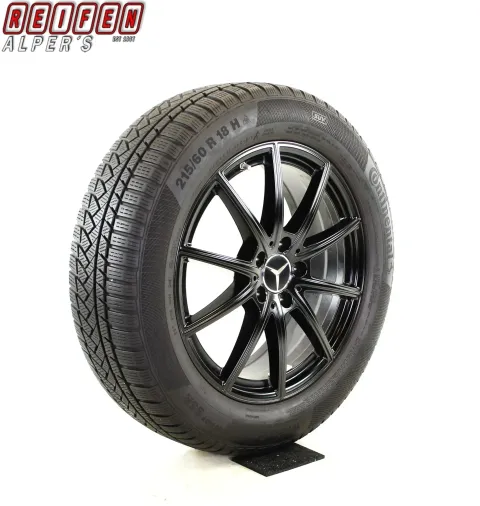 Background image for Original Mercedes GLA H247 GLB X247 18zoll Winterräder A2474012600 10-SP Winterräder + RDKS A2474012600 Schwarz