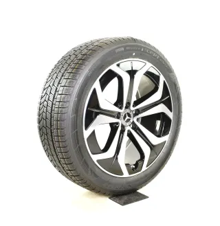 Original Mercedes E Klasse ALL TERRAIN 19zoll X214 S214 WINTERRÄDER 19 Zoll A2144014000 schwarz/glanz/hochglanzpoliert - Bild 4