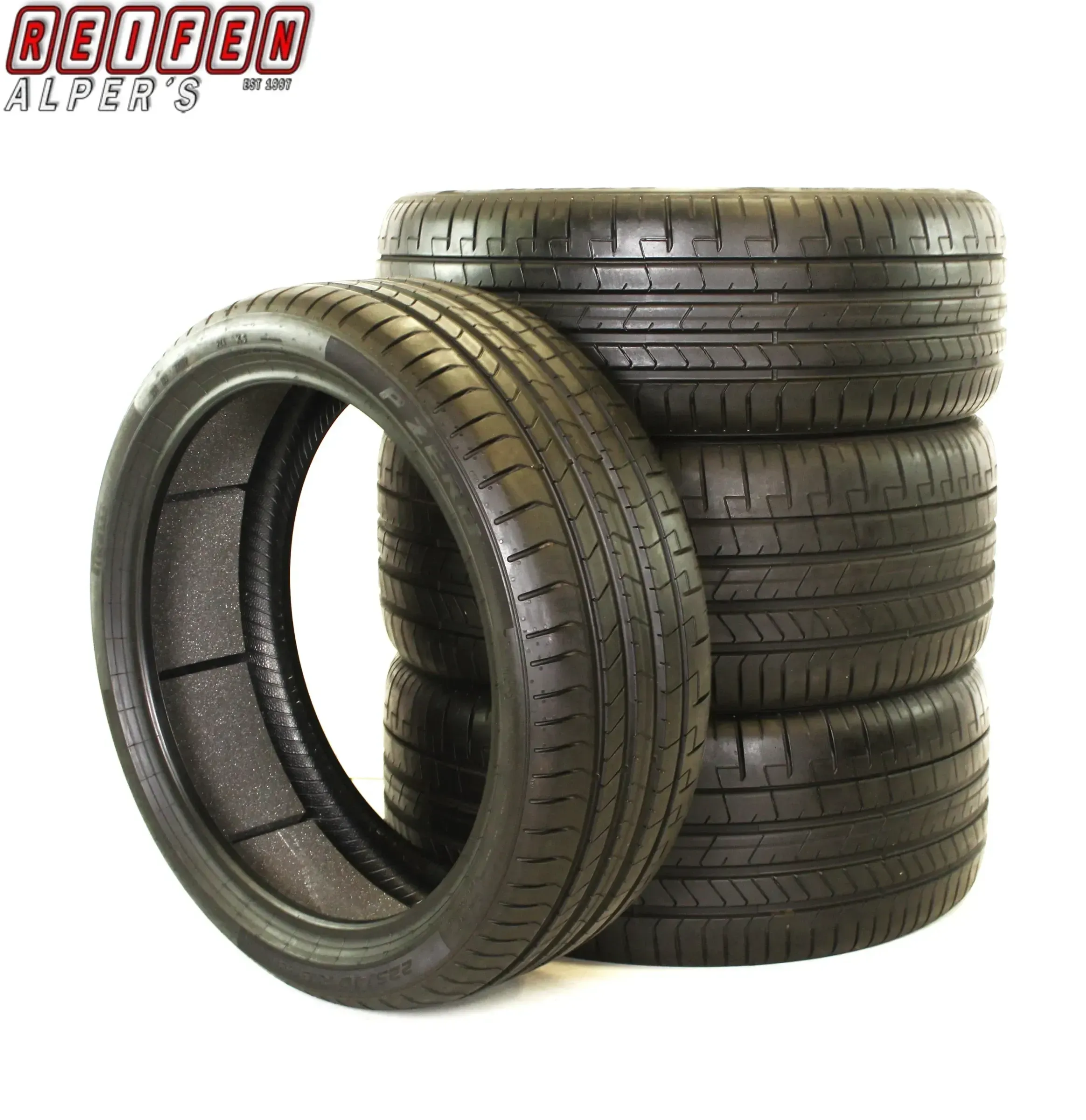 4X 225/40 R19 93Y-255/35 R19 96Y XL Pirelli Pzero PZ4 SOMMERREIFEN - Bild 1