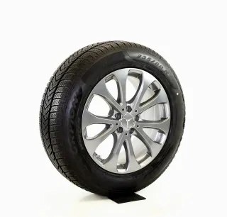 Original Mercedes GLC X253 C253 18 Zoll 10-Speichen-Rad Winterräder + RDKS A2534011500 Grau 7,2MM wie NEU - Bild 7