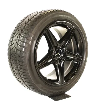 Original Mercedes E Klasse W213 S213 C238 A238 18zoll AMG A2134011800-1900 Winterräder + RDKS  Schwarz E300de 300e - Bild 5