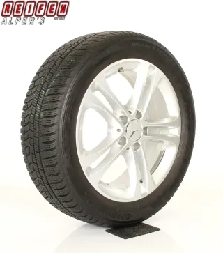 Original Mercedes A B CLA W177 W247 C118 X118 17zoll WINTERRÄDER+ RDKS A1774010400 Silber 7,3mm // 6,7mm - Bild 1