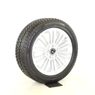 Original Mercedes C Klasse W206 S206 17 Zoll Winterräder + RDKS A2064014400 vanadium/Silber 7,5mm - Bild 3