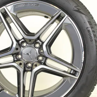 Original Mercedes GLC C253 X253 AMG 19 Zoll Winterräder + RDKS A2534015300 Grau - Bild 7