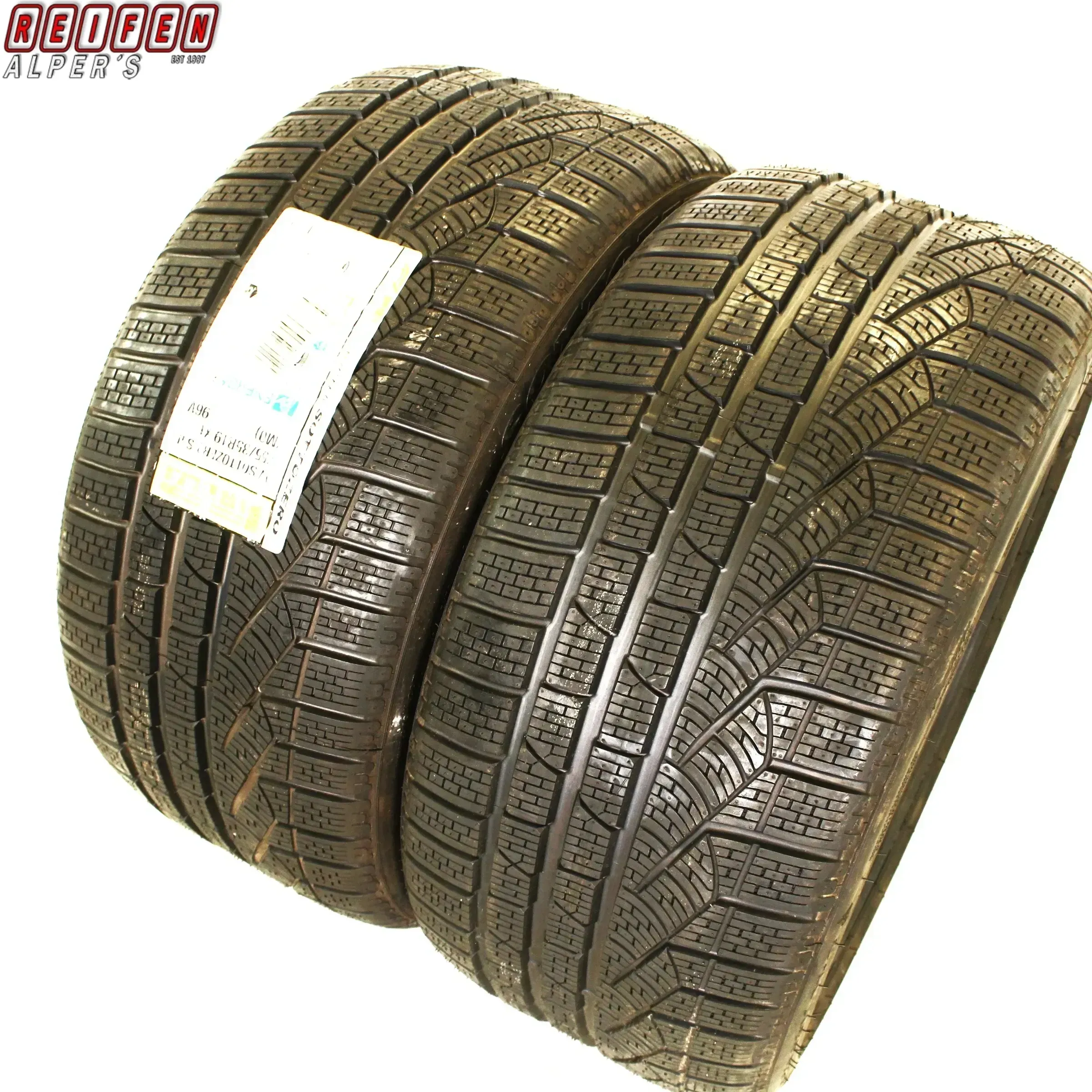 2X  255/35 R19 96V XL  PIRELLI SOTTOZERO II W240 WINTERREIFEN - Bild 1