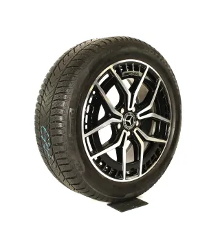 Original Mercedes EQA H243 EQB X243 AMG 19zoll WINTERRÄDER 19 Zoll + RDKS A2434010500 Schwarz/Hochglanzpoliert - Bild 3