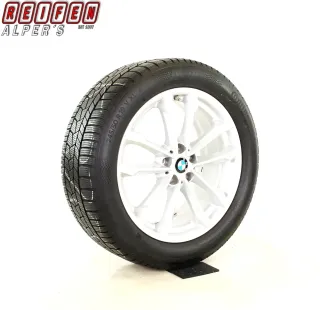 Original BMW X3 G01 X4 G02 691 6877325 19 Zoll V Speiche Winterräder + RDKS 6877325 Silber 6//6,5mm - Bild 5
