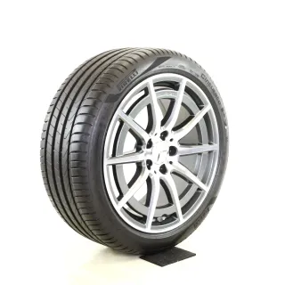Original Mercedes AMG A45 A Klasse W177 CLA45 C118 SOMMERRÄDER 18zoll A1774012100 RDK Mehrspeiche AMG  Himalaya Grau Glanzgedreht - Bild 5
