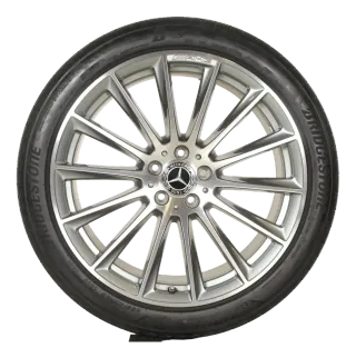 Original Mercedes S Klasse AMG W223 X223 20 Zoll SOMMER RÄDER + RDKS A2234011500 himalaya-grau - Bild 6