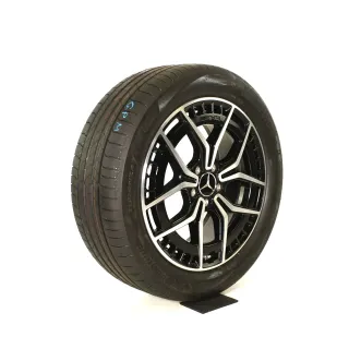 Mercedes EQA H243 EQB X243 AMG 19zoll SOMMERRÄDER + RDKS A2434010500 Schwarz/Silber Original - Bild 3