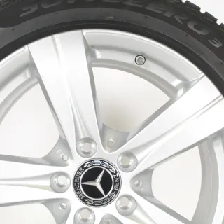 Mercedes C Klasse W206 S206 17zoll Winterräder A2064017200 + RDKS Silber TOP Original - Bild 7