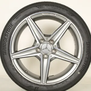 Mercedes C Klasse AMG W205 S205 C205 A205 18zoll SOMMERRÄDER A2054011100 orig, - Bild 6