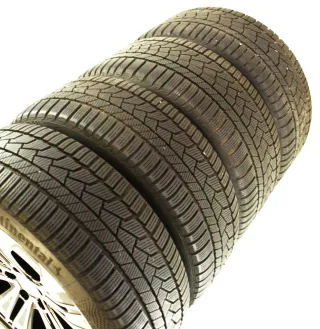 Original Mercedes E Klasse W214 S214 19 Zoll Winterräder + RDKS A2144012300/2400 7X23-W214 Schwarz//Hochglanzpoliert 8,5mm (neuwertig) - Bild 2