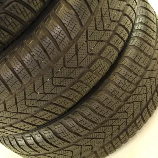 Original 18 Zoll 5 Arm Alufelge Mercedes Winterräder + RDKS A1774010700 Front glanzgedreht innen Schwarz 6,5mm - Bild 7