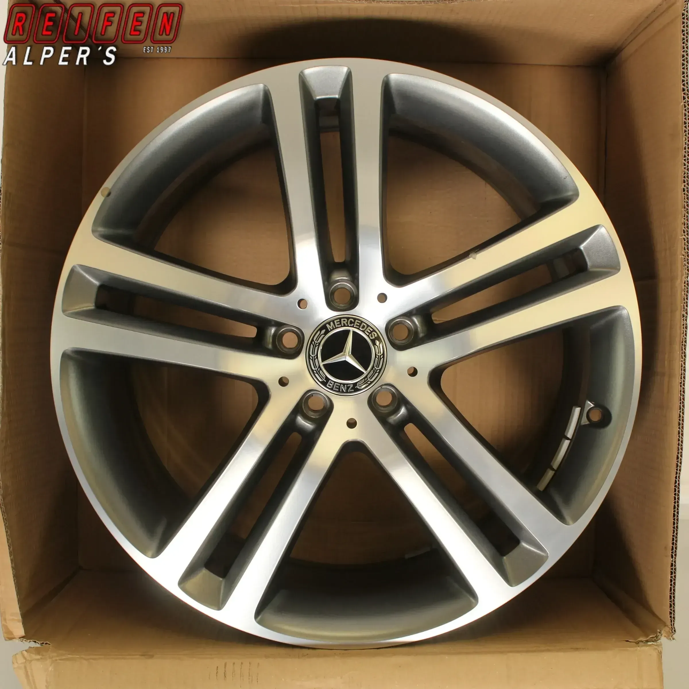 Mercedes GLE V167 C167 20zoll ALUFELGE A1674012400 8,5jx20 ET55,6 - Bild 1