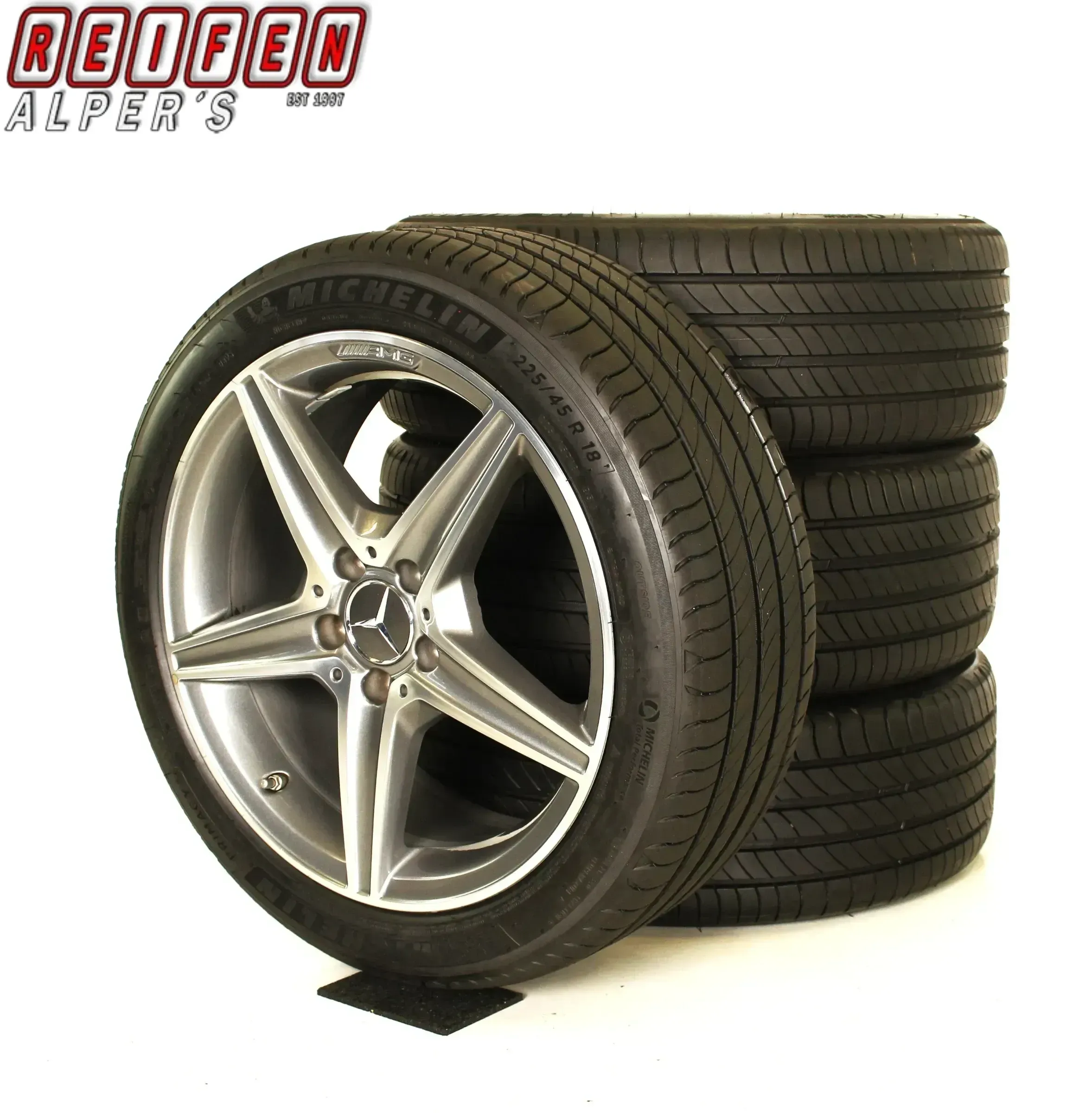 Mercedes C Klasse AMG W205 S205 C205 A205 18zoll SOMMERRÄDER A2054011100 - Bild 1