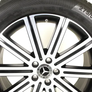 Original Mercedes GLE V167 C167 20zoll WINTERRÄDER A1674016600/6700  "Vielspeichen" + RDKS  7X36 schwarz matt glanzgedreht 6,5 // 7 mm - Bild 3