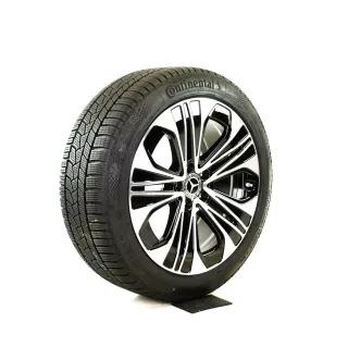 Original Mercedes E Klasse W214 S214 19 Zoll Winterräder + RDKS A2144012300/2400 7X23-W214 Schwarz//Hochglanzpoliert 8,5mm (neuwertig) - Bild 8