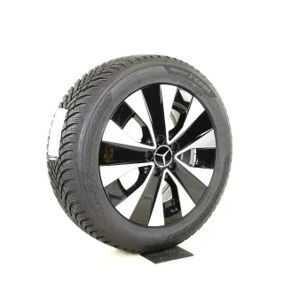 Original Mercedes V Klasse W447 17zoll Winterräder + RDKS A4484011100 A4474015200 schwarz-glanzgedreht - Bild 2