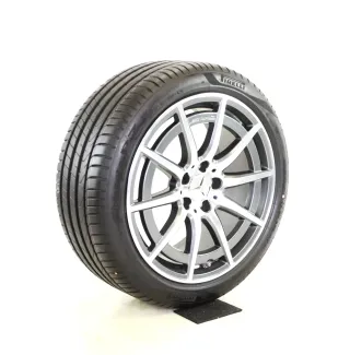 Original Mercedes AMG A45 A Klasse W177 CLA45 C118 SOMMERRÄDER 18zoll A1774012100 RDK Mehrspeiche AMG  Himalaya Grau Glanzgedreht - Bild 4