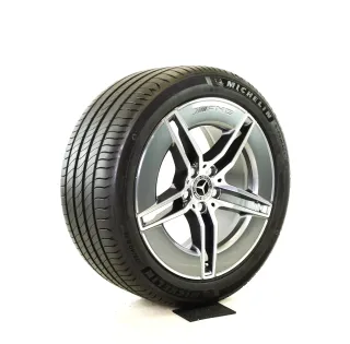 Original Mercedes E Klasse AMG W214 S214 19zoll SOMMERRÄDER A2144010300/400  Bicolor (grau / glanzgedreht) ca,150km gelaufen - Bild 5