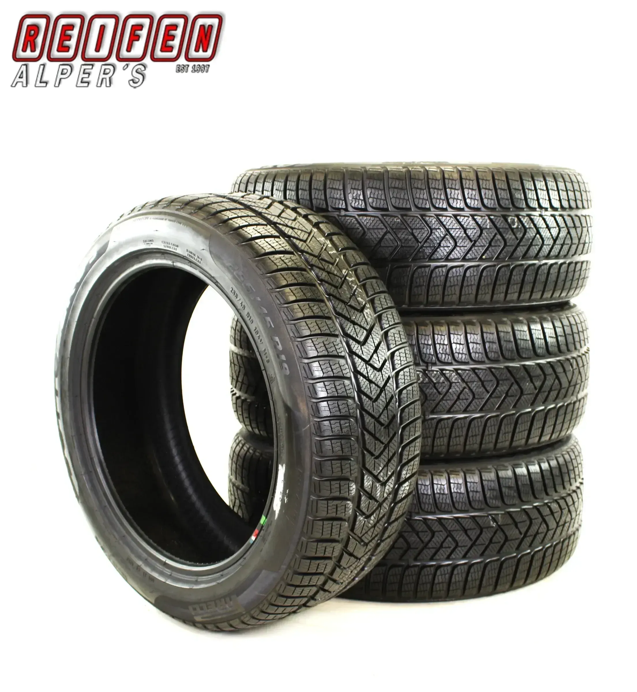 4x  255/45 R19 104V  XL PIRELLI SOTTOZERO 3 WINTERREIFEN TOP - Bild 1
