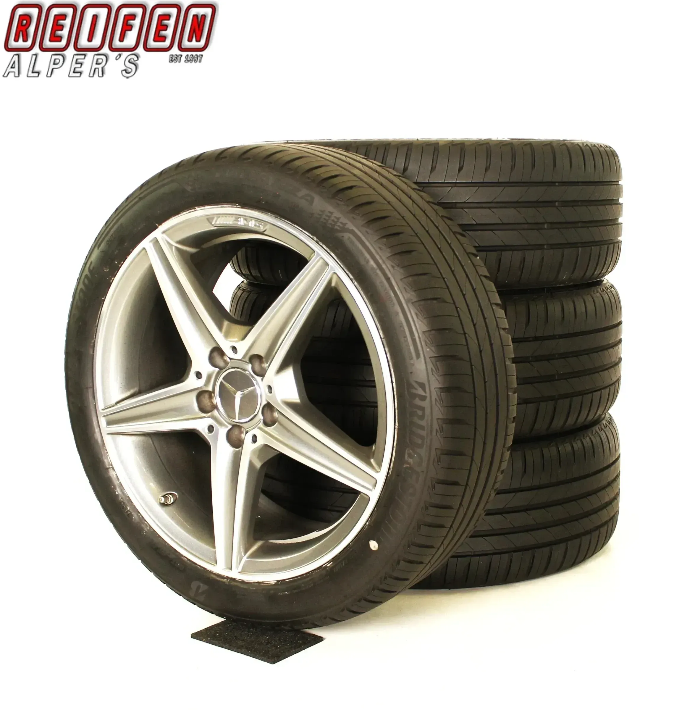 Mercedes C Klasse AMG W205 S205 C205 A205 18zoll SOMMERRÄDER A2054011100 orig, - Bild 1