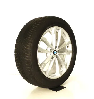 Original BMW X3 G01 X4 G02 691 6877325 19 Zoll V Speiche Winterräder + RDKS 6877325 Silber //6,5mm - Bild 3