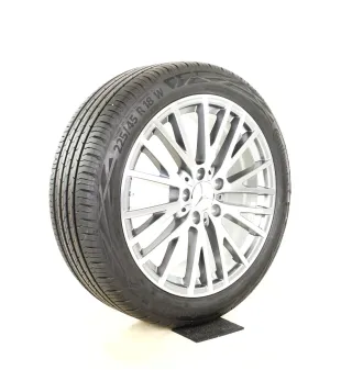 Mercedes A/B/CLA Klasse W177 W247 C118 18 Zoll Y Speichen Sommerräder + RDKS A1774010600 Anthrazit/Grau - Bild 5