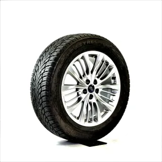 Original Ford KUGA ab2020 LV4J-1007-A1A 18 Zoll Mehrspeichen Winterräder DFK LV4j-1007-A1A silber chrom 7,4mm - Bild 6