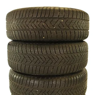 Original Mercedes GLA H247 GLB X247 19 Zoll "5-Doppelspeichen" Winterräder + RDKS A2474013900 7X23 schwarz glanzgedreht 7 // 7,9 mm - Bild 7