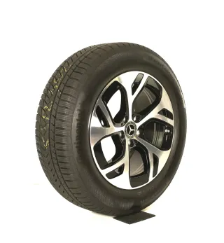 Original Mercedes GLC X254  18zoll WINTERRÄDER A2544010100 110,W254 + RDKS schwarz//Hochglanzpoliert SUV 4x4 - Bild 4