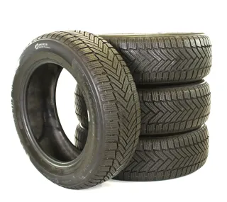 4X  205/60 R16 96H M&S MICHELIN ALPIN 6 WINTERREIFEN - Bild 2