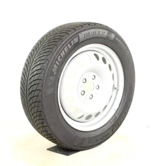 Original Mercedes V Klasse W447 17zoll WINTERRÄDER A4474011700 Winterräder + RDKS Silber 6mm 235-55-17 - Bild 3