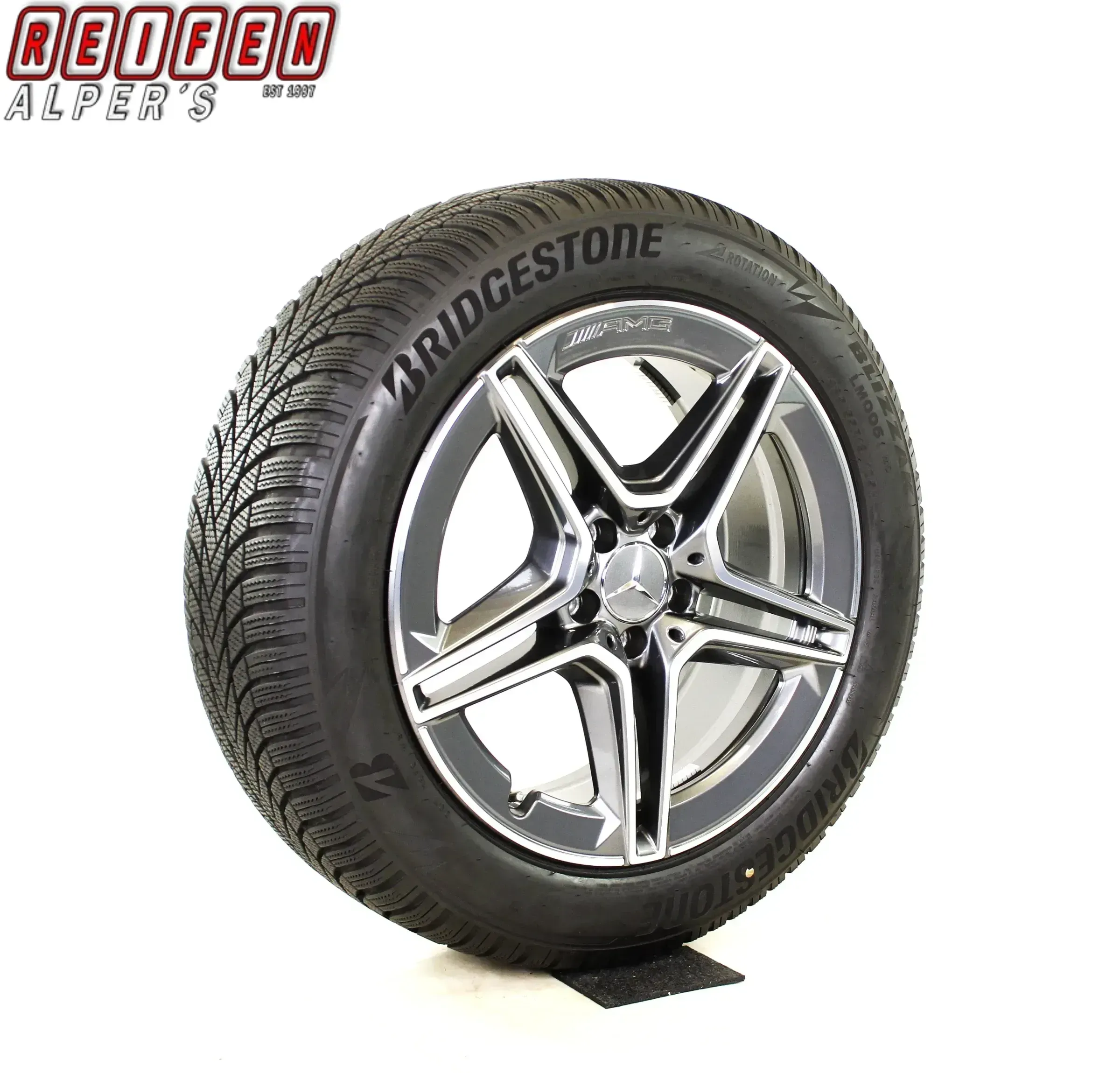 Original Mercedes GLC C253 X253 AMG 19 Zoll Winterräder + RDKS A2534015300 Grau - Bild 1