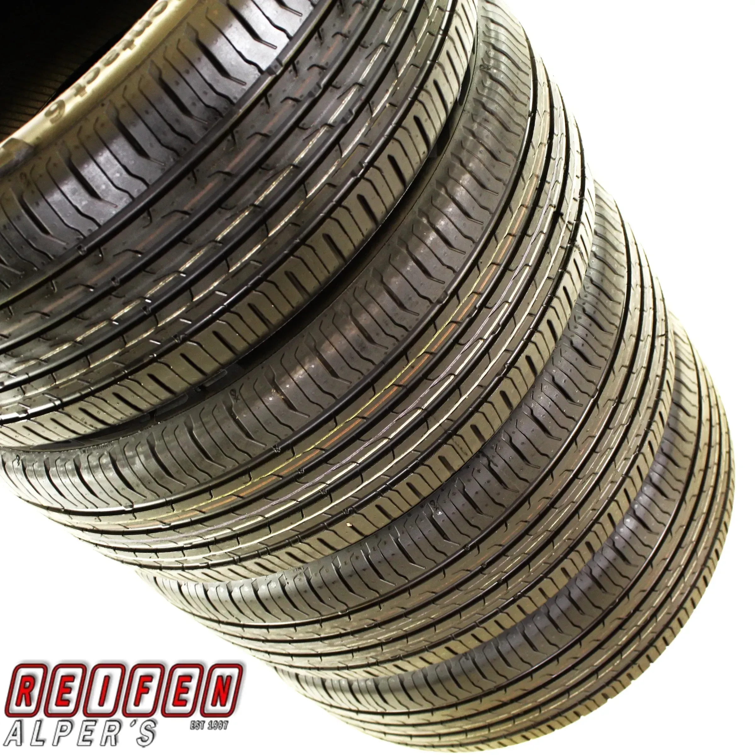 4x Sommerreifen 225/45 R18 91W CONTI ECOCONTACT 6 01kw2023 vollesprofil-gerollt - Bild 1