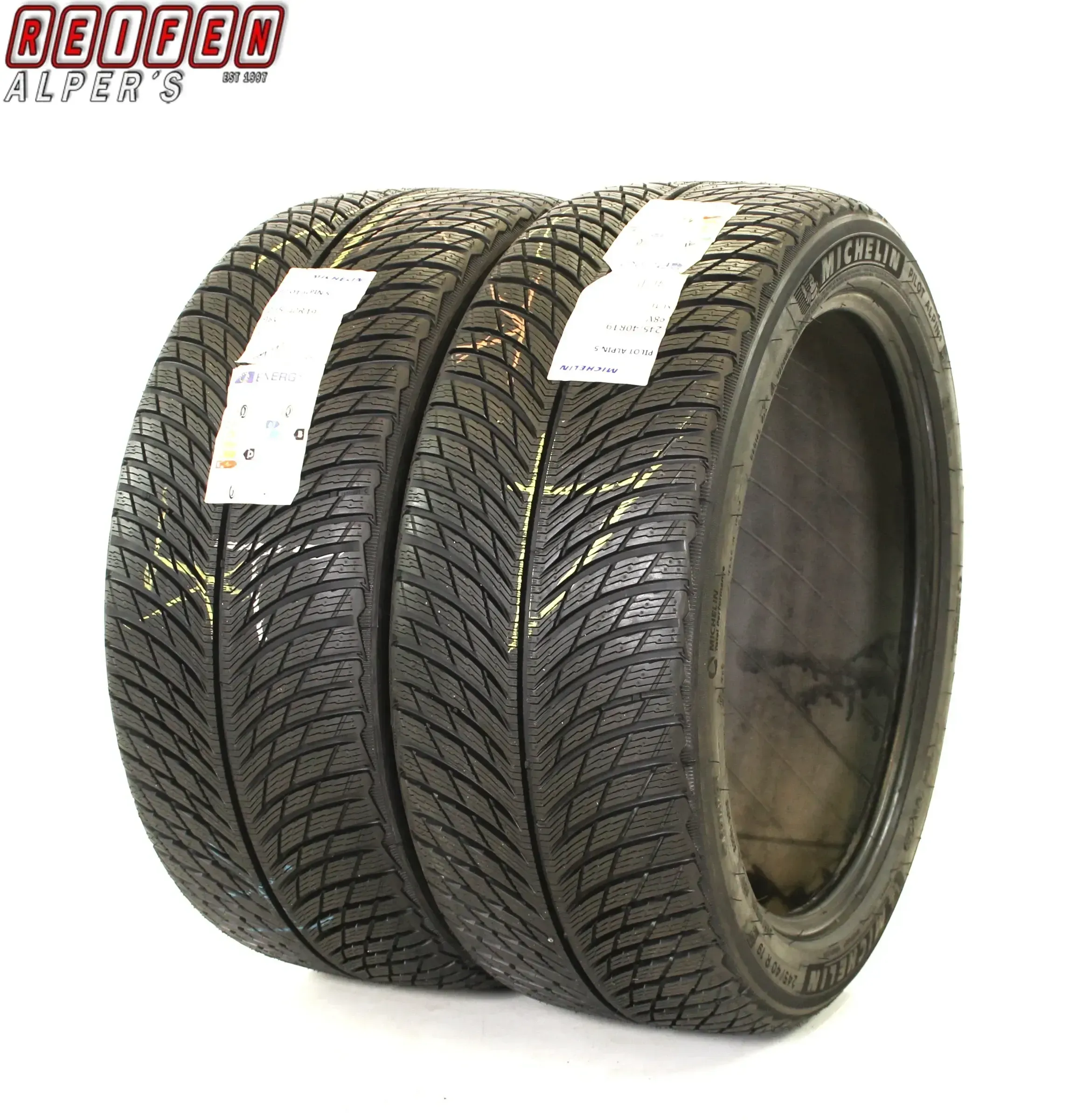 2x  245/40 R19 98V XL MICHELIN PILOT ALPIN 5 WINTERREIFEN - Bild 1