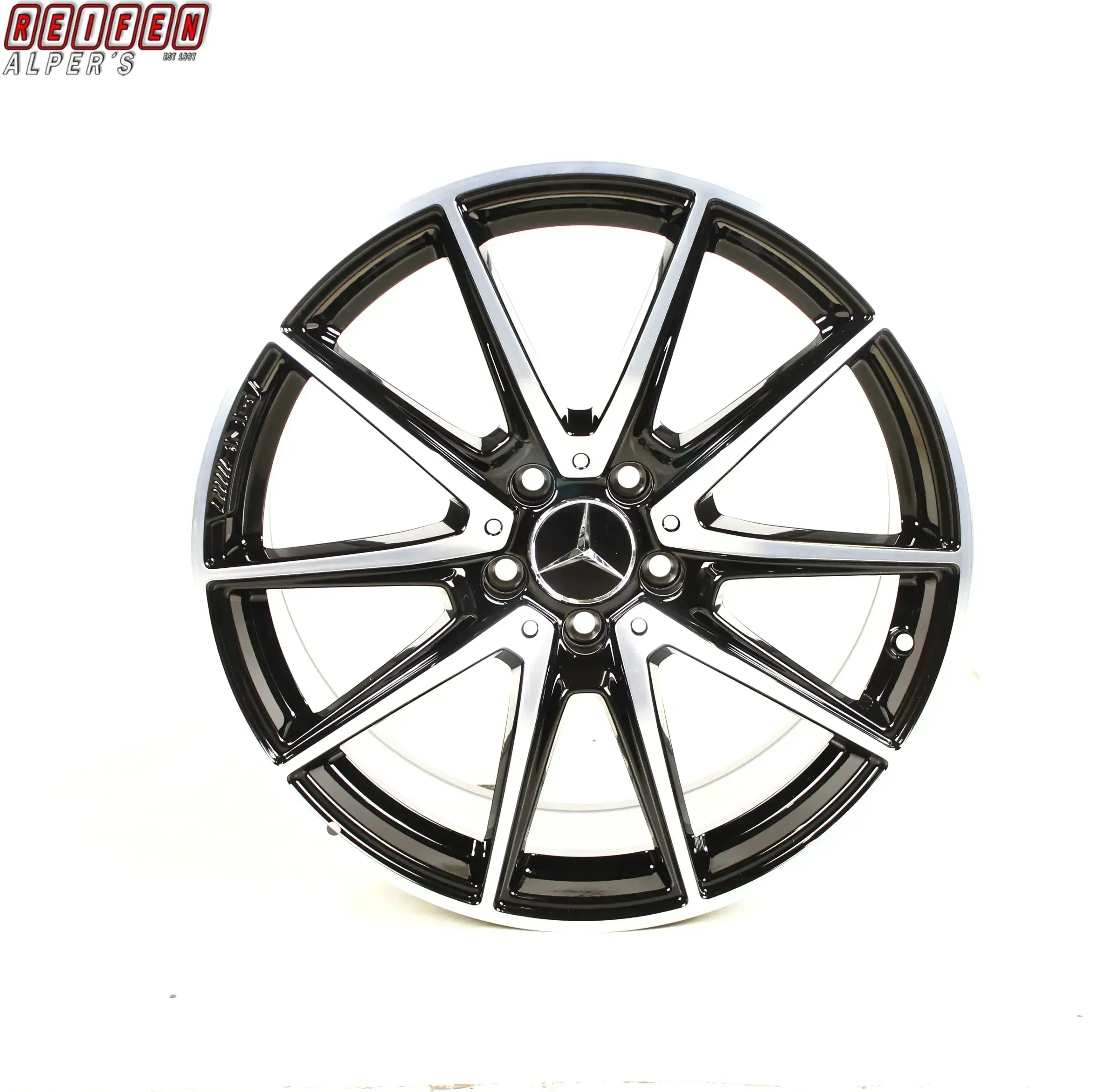 Original Mercedes GT GTS W190 C190 AMG 19zoll ALUFELGE A1904011000 9jx19 10-Speichen-Rad - Bild 1