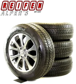 Original Mercedes GLC X253 C253 18 Zoll 10-Speichen-Rad Winterräder + RDKS A2534011500 Grau 7,2MM wie NEU - Bild 1