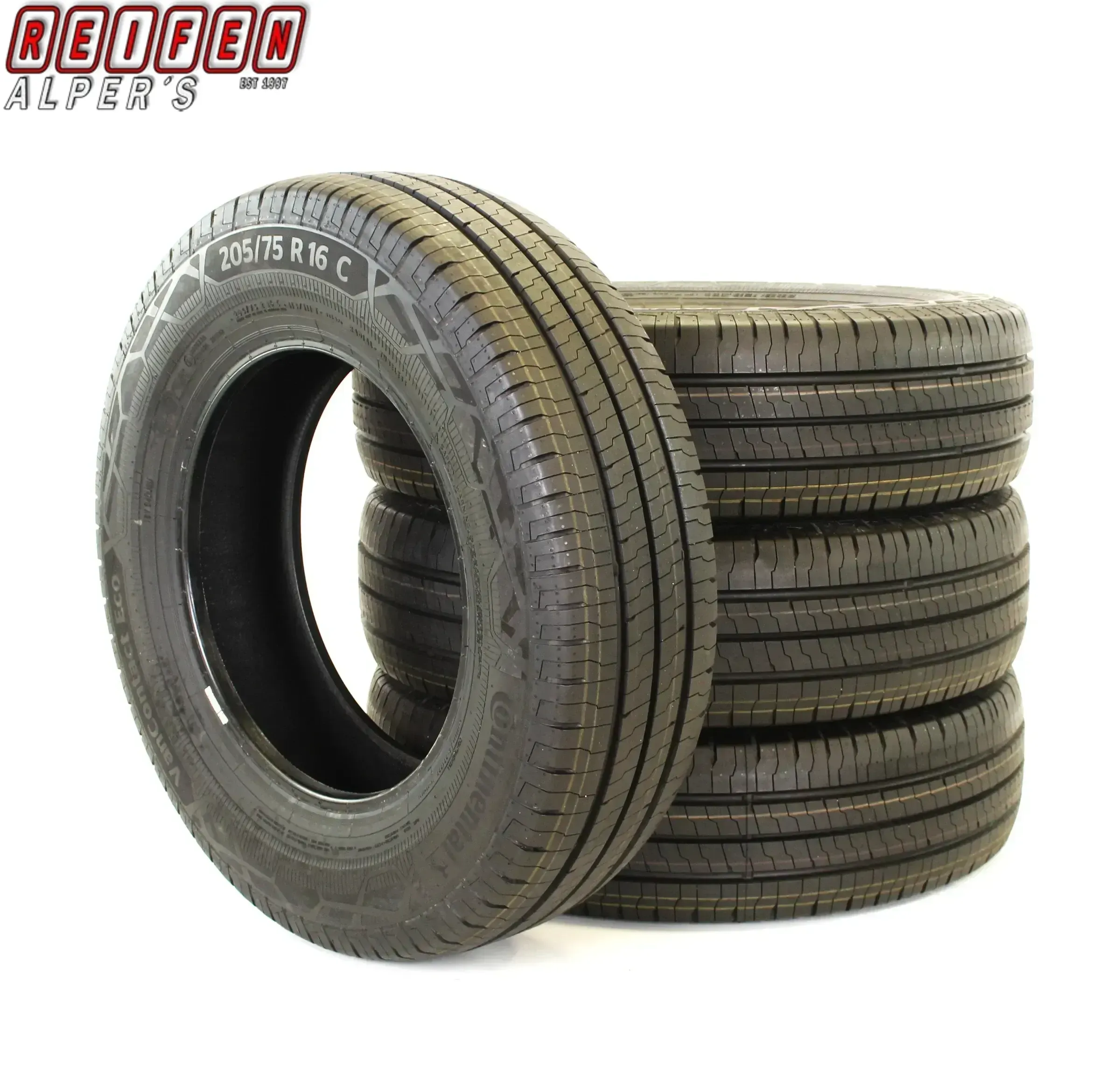 4X  205/75 R16 113T XL CONTI VANCONTACT ECO SOMMERREIFEN NEU - Bild 1
