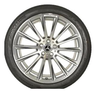 Original Mercedes S Klasse AMG W223 X223 20 Zoll SOMMER RÄDER + RDKS A2234011500 himalaya-grau - Bild 4