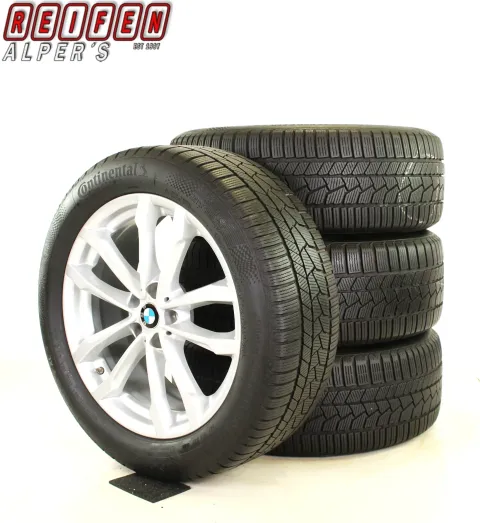 Background image for Original BMW X3 G01 X4 G02 691 6877325 19 Zoll V Speiche Winterräder + RDKS 6877325 Silber 6//6,5mm