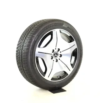 Original Mercedes S Klasse W223 V223 Maybach 19zoll Winterräder + RDKS A2234016900 Schwarz, Hochglanzpoliert - Bild 2