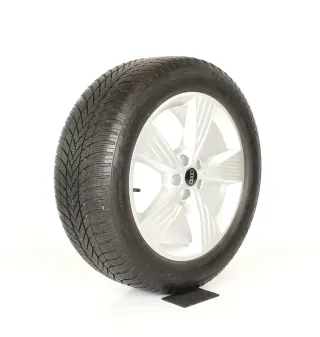 Original AUDI Q4 E-Tron F4 19zoll WINTERRÄDER 89A601025B 19 Zoll Winter 89A.601.025.B Silber 8mm 235/55 & 255/50 R19 - Bild 3