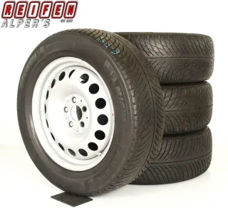 Original Mercedes V Klasse W447 17zoll WINTERRÄDER A4474011700 Winterräder + RDKS Silber 6mm 235-55-17 - Bild 1