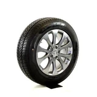 Original Mercedes GLC X253 C253 18 Zoll 10-Speichen-Rad Winterräder + RDKS A2534011500 Grau 7,2MM wie NEU - Bild 3