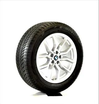 Original BMW X5 G05 X6 G06 WINTERRÄDER 19zoll V-Speiche 19 Zoll RDKS 6880685 Silber  Styling 734 - Bild 5