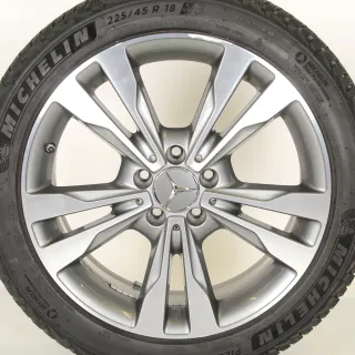 Mercedes C Klasse W205 S205 C205 A205 18zoll WINTERRÄDER  A2054012802 - Bild 4